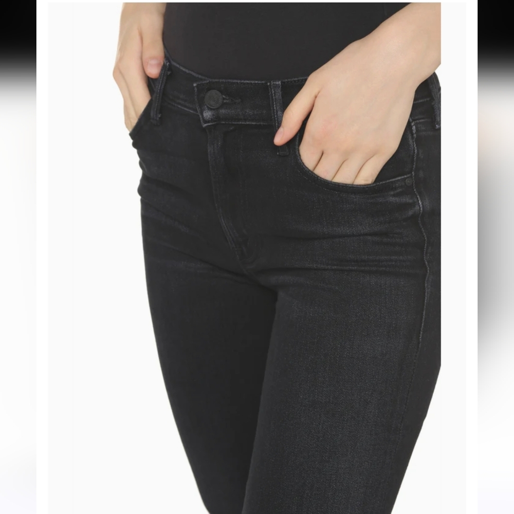 Mother Rascal Ankle Snippet In Blackbird. - image 5